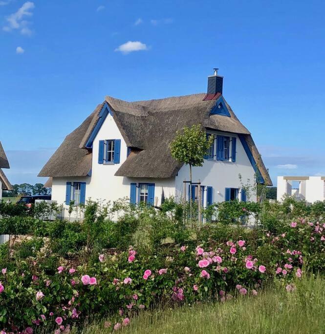 Reetdachhaus Seasons Mit Kamin & Sauna Groß Schwansee Exterior foto